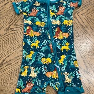 Colorful Lion King Baby Romper